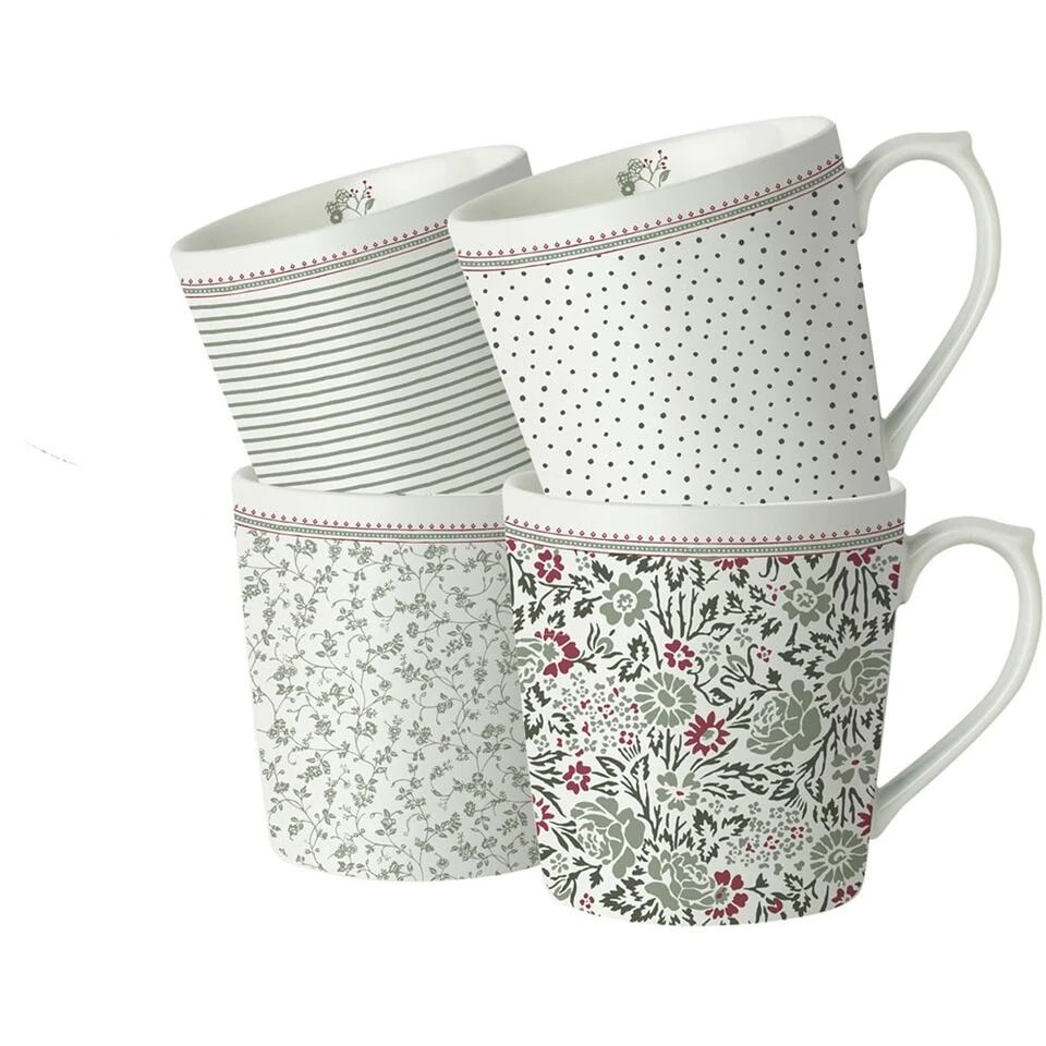 Laura Ashley Giftset 4 Bekers Assorti 32 Cl. Laura Ashley Giftset 4 Bekers Assorti 32 Cl. -Laura Ashley 1000094230 0101