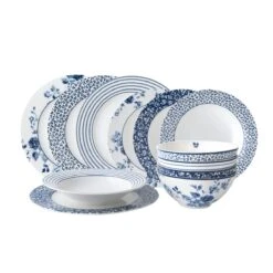 Laura Ashley 12 Delig Servies -Laura Ashley 182677 wit Standalone