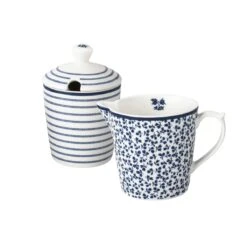 Laura Ashley Set Melk En Suikerpot -Laura Ashley 182693 wit Standalone