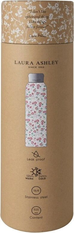 Laura Ashley Giftset Thermosfles Petit Flowers Roze -Laura Ashley 182923 2